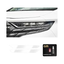 Película Protetora Preta Pré-Cortada Para Faróis, Vinil De Alto Brilho Anti-Risco Para Toyota