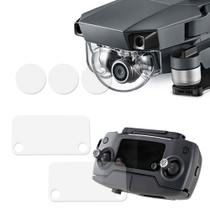 Película Protetora Tela Controle e Lente Câmera Drone Dji Mavic Pro