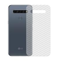 Película Traseira Adesivo Skin Fibra Carbono LG K61 Película Traseira Adesivo Skin Fibra Carbono LG K61