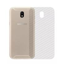 Pelicula Traseira Adesivo Skin Fibra Carbono Para J5 Prime G570