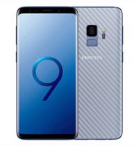 Pelicula Traseira Adesivo Skin Fibra Carbono Para S9 Plus G9650