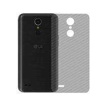 Pelicula Traseira Adesivo Skin Fibra De Carbono Para Lg K10 2017