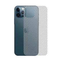 Película Traseira de Fibra de Carbono compatível com iPhone 12 Pro Max - Gshield Película Traseira de Fibra de Carbono compatível com iPhone 12 Pro Max - Gshield