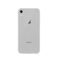 Película Traseira de Fibra de Carbono Transparente para Iphone XR - Gshield Película Traseira de Fibra de Carbono Transparente para Iphone XR - Gshield
