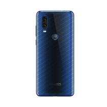 Película Traseira De Fibra De Carbono Transparente Para Motorola One Vision - Gshield