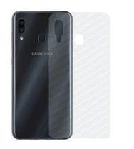 Película traseira fibra carbono m10s Samsung