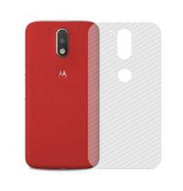 Película traseira fibra carbono moto g4 Plus Motorola