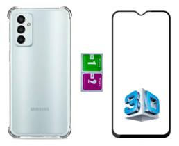 Pelicula Vidro 3d + Capa Anti Impacto Para Galaxy M23