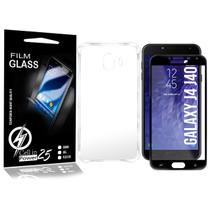 Película Vidro 3D + Capa Anti SHOCK compatível Galaxy J4 J400 5.5 - Cell In Power25