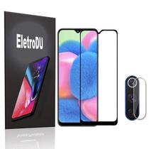 Película Vidro 3D Galaxy A30S + Película Câmera + Kit Aplicação