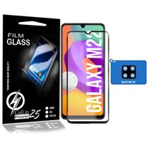 Película Vidro 3D + Película De Câmera compatível Galaxy M22 M225 - Cell In Power25 - Samsung