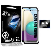 Película Vidro 3D + Película De Câmera GALAXY A02 A022 6.5 - Cell In Power25 - Samsung