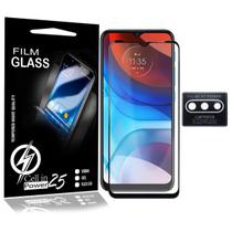 Película Vidro 3D + Película De Câmera Moto E7 Power 6.5 XT2097 - Cell In Power25
