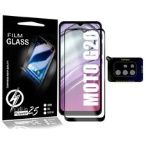 Película Vidro 3D + Película De Câmera Moto G20 6.5 XT2128-1 - Cell In Power25
