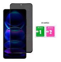 Película Vidro 3d Privacidade Compativel Xiaomi Redmi Note 12 5g (6.67 )
