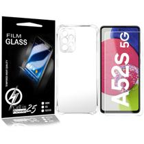 Película Vidro + Capa Anti SHOCK compatível Galaxy A52s 5G A528 - Cell In Power25