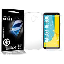 Película Vidro + Capa Anti SHOCK compatível Galaxy J6 J600 5.6 - Cell In Power25