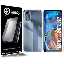 Película Vidro + Capa Anti SHOCK compativel Moto E32 XT2227 6.5 - Cell In Power25 Película Vidro + Capa Anti SHOCK compativel Moto E32 XT2227 6.5 - Cell In Power25