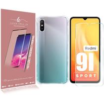 Pelicula Vidro + Capa Anti SHOCK Compativel Redmi 9I SPORT 6.53 - Luiza Cell25