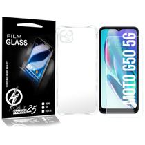 Película Vidro + Capa Anti SHOCK para Moto G50 5G XT2149 - Cell In Power25 Película Vidro + Capa Anti SHOCK para Moto G50 5G XT2149 - Cell In Power25