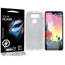 Película Vidro + Capa COM BORDA LG K50S X540BMW 6.5 - Cell In Power25