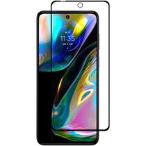 Película Vidro em 3D Para Moto G82 Tela Toda Borda Preta