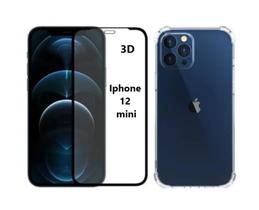 Película Vidro Temperado 3D 5D Excelente Qualidade Tela Toda Iphone 12 Mini / 5.4
