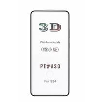 Película Vidro Temperado 3D Compatível para Smartphone Samsung Galaxy S24 / S25 Com Furo