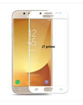 Película Vidro Temperado Branca 3D 5D 6D 9D Excelente Qualidade Tela Toda Samsung Galaxy J7 Prime - ELETRODU