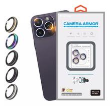 Película X-ONE Câmera Armor de Safira Para iPhone 14 Pro / 14 Pro Max - Cororful
