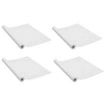 Películas de porta vidaXL autoadesivas de madeira branca PVC 210x90cm 4x Películas de porta vidaXL autoadesivas de madeira branca PVC 210x90cm 4x