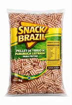Pellet de Trigo 1kg Pururuca Frita Crocante: Salgadinho de Bacon Listrado Qualidade Premium
