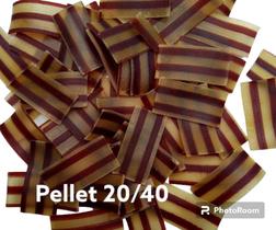 Pellet Trigo 15kg 20.40 Snacks Crocantes Reduz Gordura 22 Durável e Saboroso