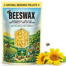 Pellets de cera de abelha natural UNOTENA 2,2 kg para fabricação de velas Pellets de cera de abelha natural UNOTENA 2,2 kg para fabricação de velas