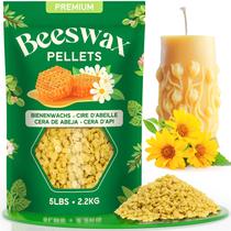 Pellets de cera de abelha NORVENCE 2,2 kg cera pura natural Pellets de cera de abelha NORVENCE 2,2 kg cera pura natural