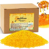 Pellets de cera de abelha WuNa 2,26 kg amarela grau alimentício