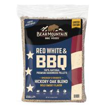 Pellets de Madeira Bear Mountain Red White BBQ 9 kg Pellets de Madeira Bear Mountain Red White BBQ 9 kg