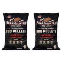 Pellets para Defumador BBQ Bear Mountain FK17 Mesquite 9kg (2 Unidades)