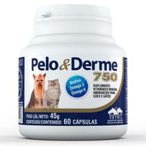 Pelo & Derme 750 (45g/60 Capsulas) - Vetnil
