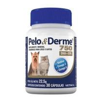 PELO & DERME 750 - frasco com 30 cápsulas - Vetnil