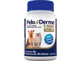 Pelo E Derme 1500 Dha+Epa 30 Capsulas - Vetnil