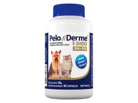 Pelo E Derme 1500 Dha+Epa 60 Capsulas - Vetnil