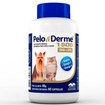 Pelo e Derme 1500mg DHA + EPA 60 Comprimidos