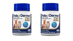 Pelo E Derme 750 30 Capsulas Kit Com 2 Unidades