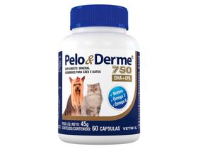 Pelo E Derme 750 Dha + Epa 60 Capsulas - Vetnil