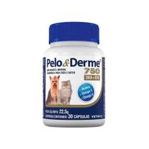 Pelo e Derme 750 DHA + EPA Vetnil 30 Cápsulas