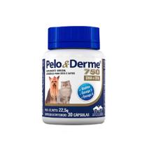 Pelo e Derme 750 mg - 30 comprimidos - Vetnil