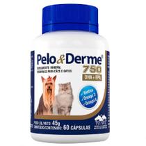 Pelo e Derme 750 mg - 60 comprimidos - Vetnil