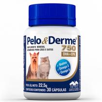 Pelo e Derme 750mg DHA + EPA 30 Comprimidos - VETNIL