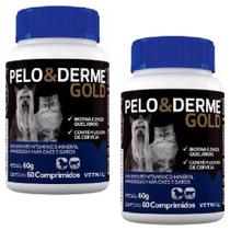 Pelo e Derme Gold 60 Comprimidos Cada - Combo com 2 unidades